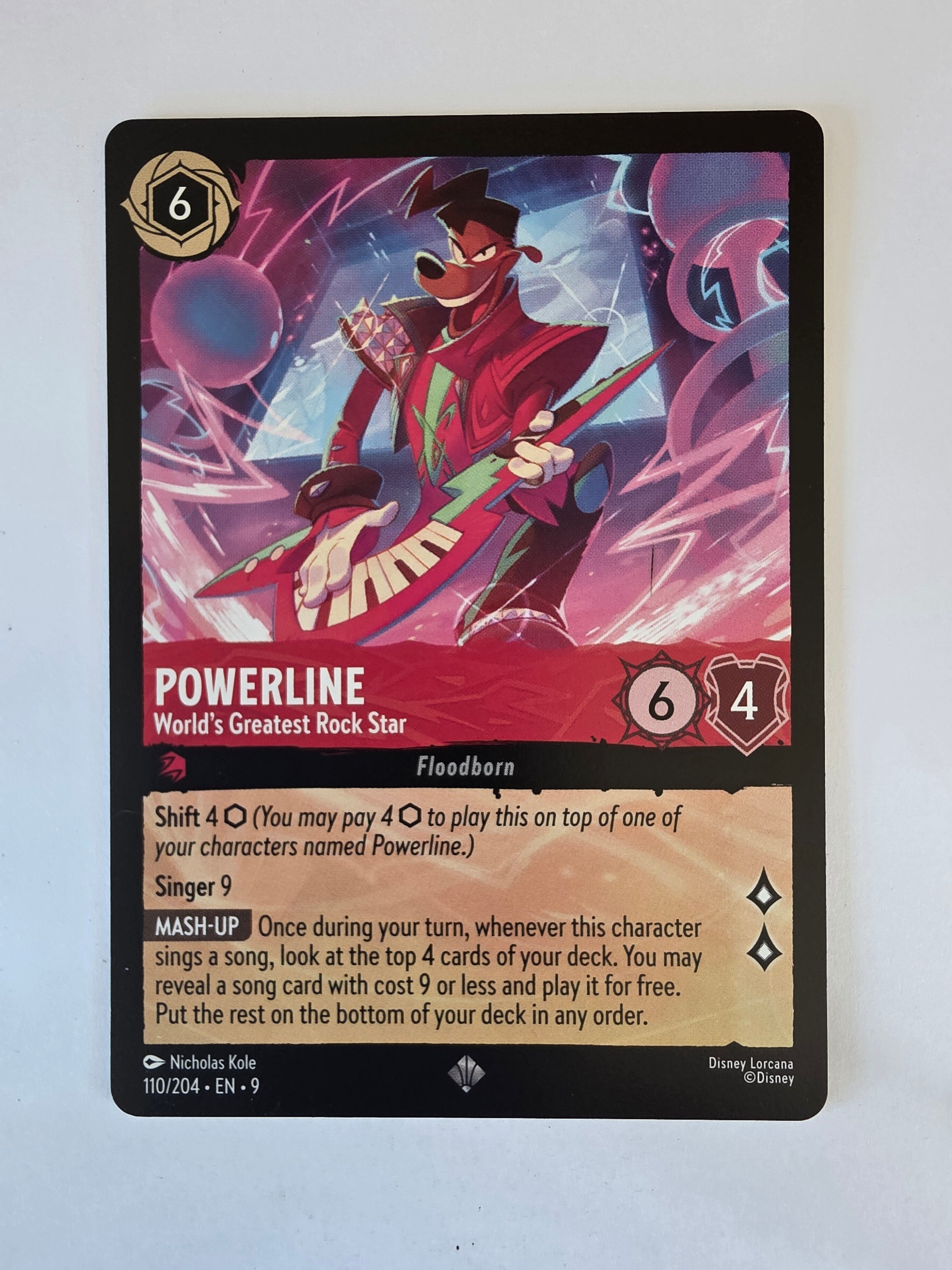 Disney Lorcana Fabled 110/204 Powerline