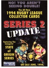 NRL 1994 Dynamic Series 2 Trading Cards