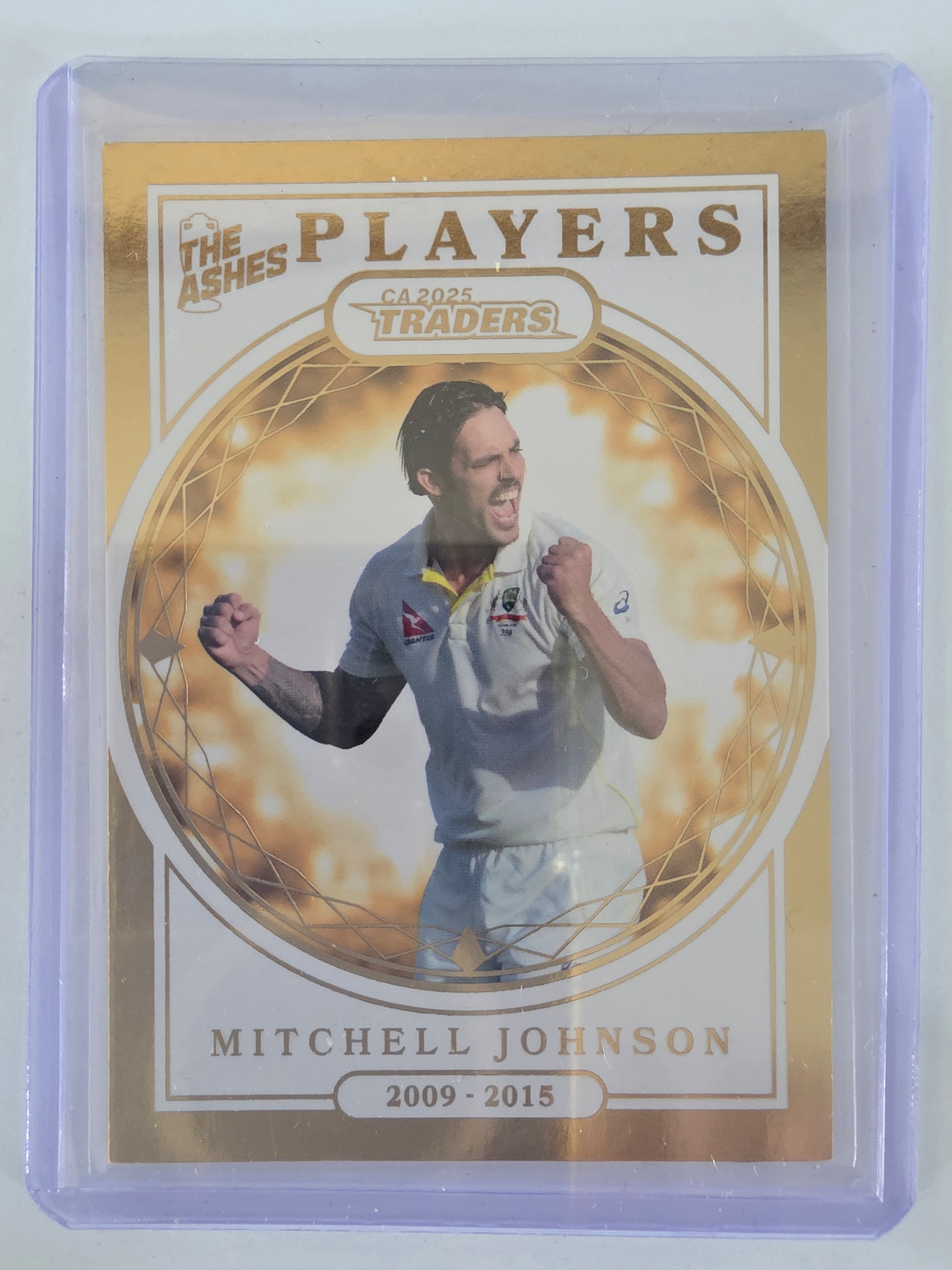 2025-26 Luxe Cricket Ashes Players Gold Case Trading Cards