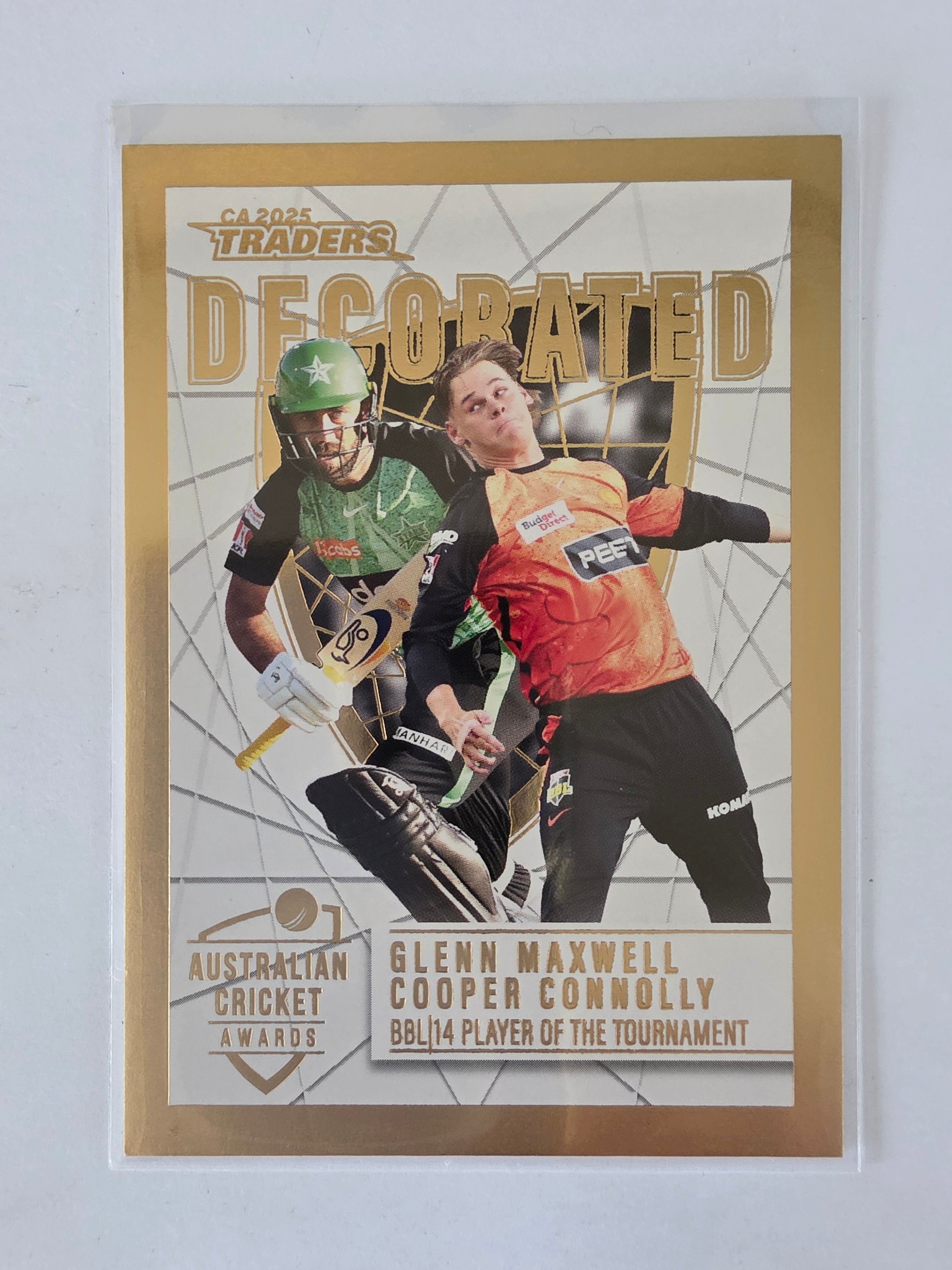 2025-26 Luxe Cricket Decorated Trading Cards