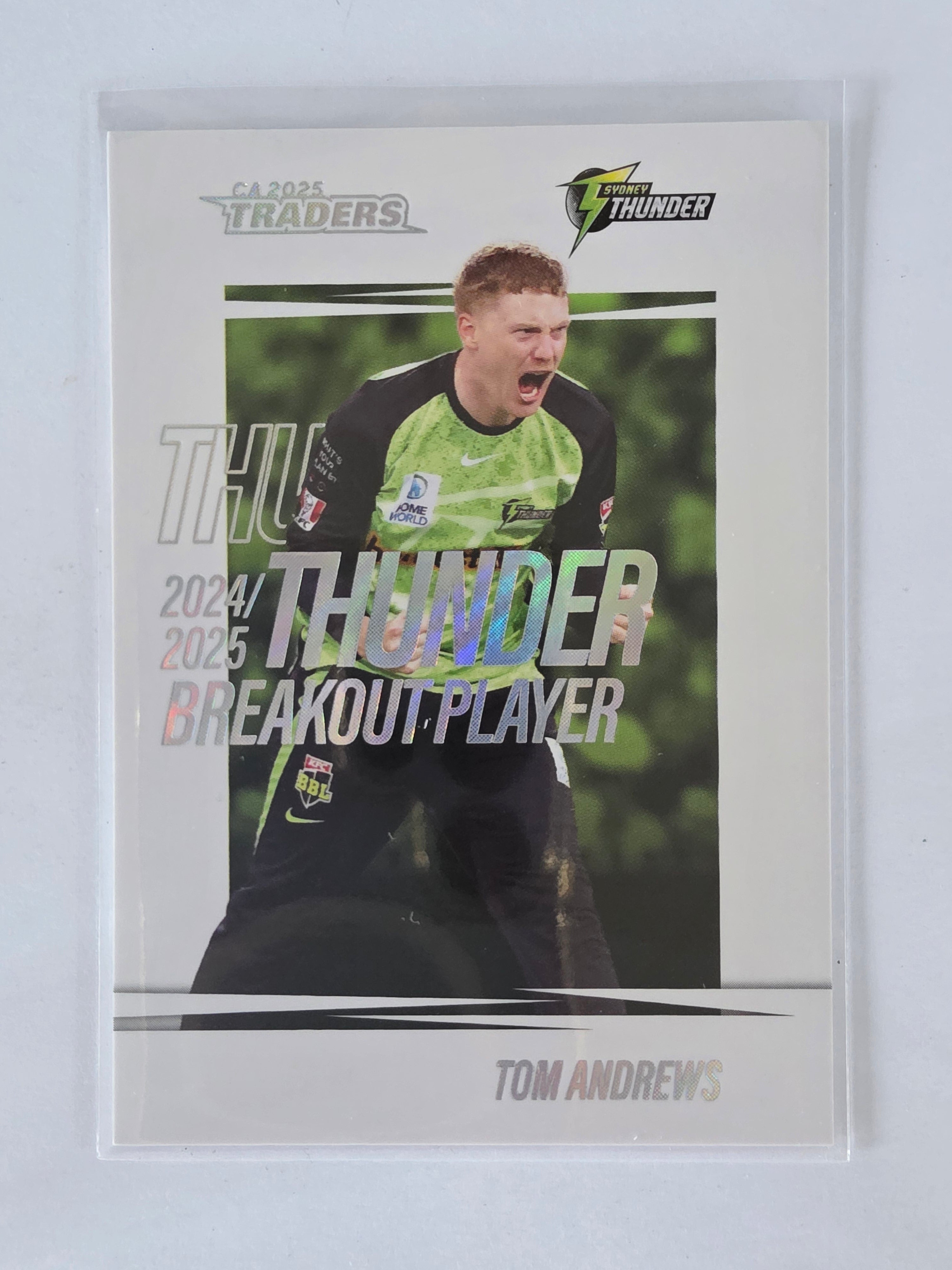 2025-26 Luxe Cricket Breakouts White Trading Cards
