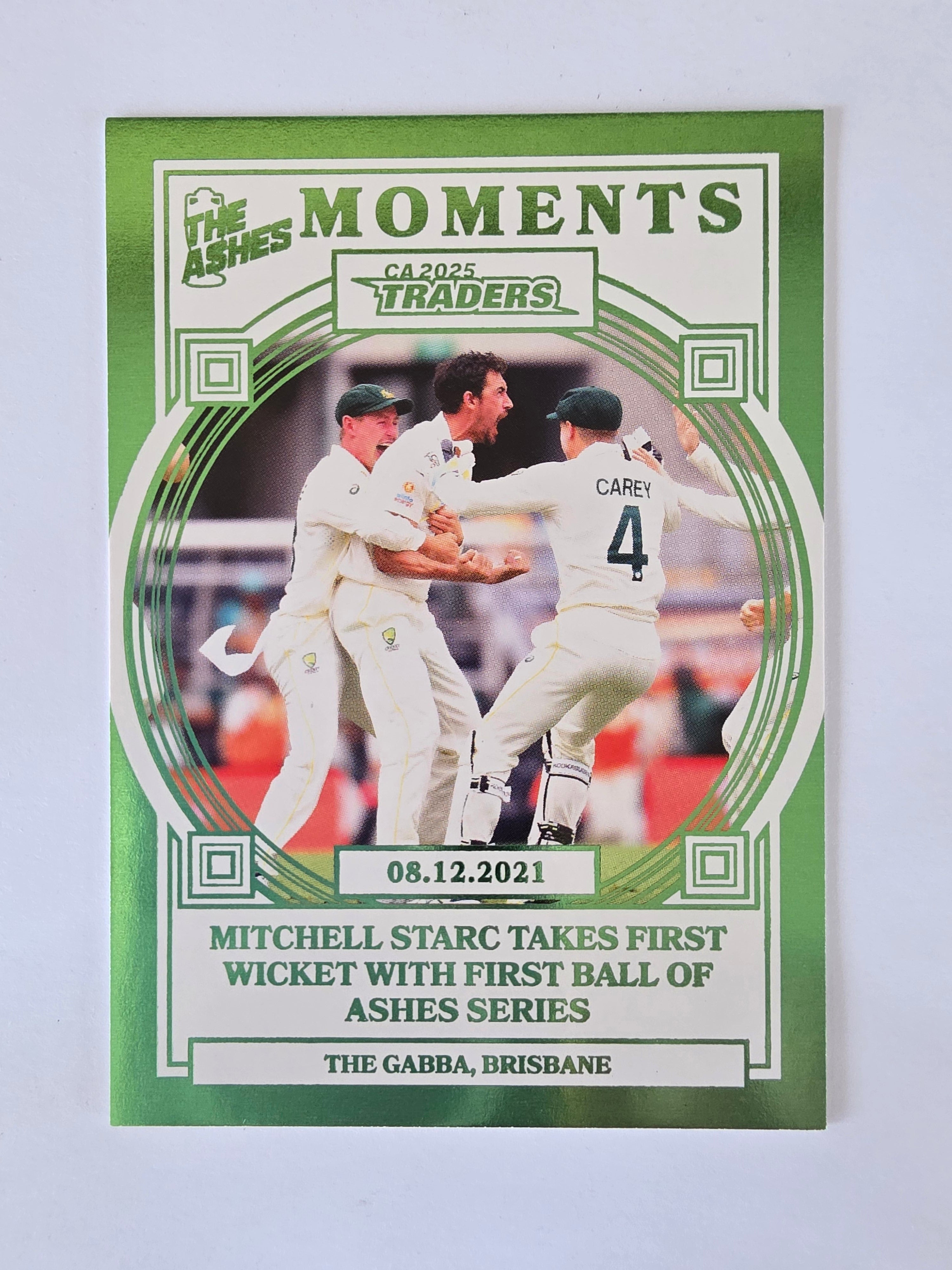 2025-26 Luxe Cricket Ashes Moments Trading Cards