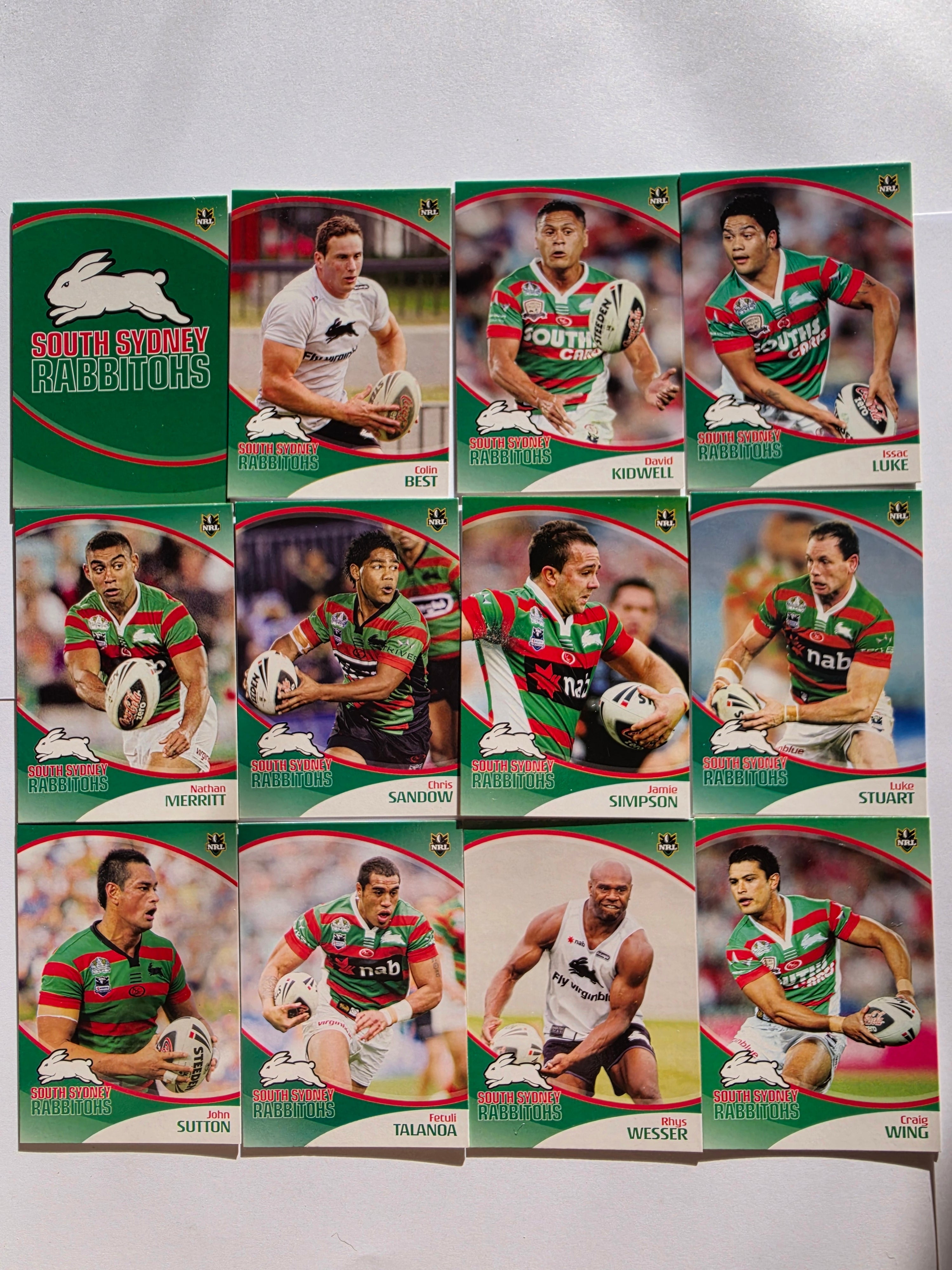 NRL 2009 Daily Telegraph Trading Cards