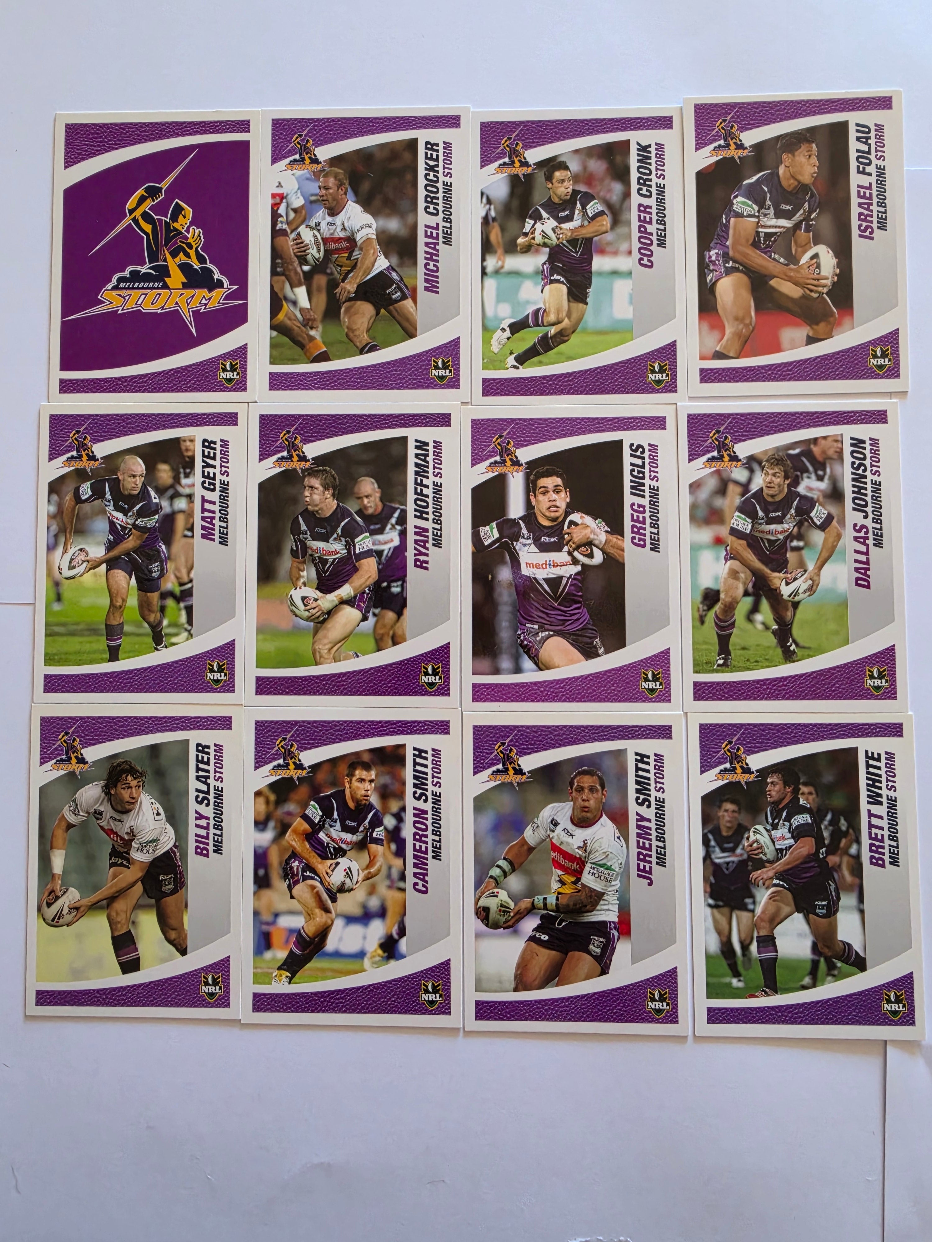 NRL 2008 Daily Telegraph Trading Cards