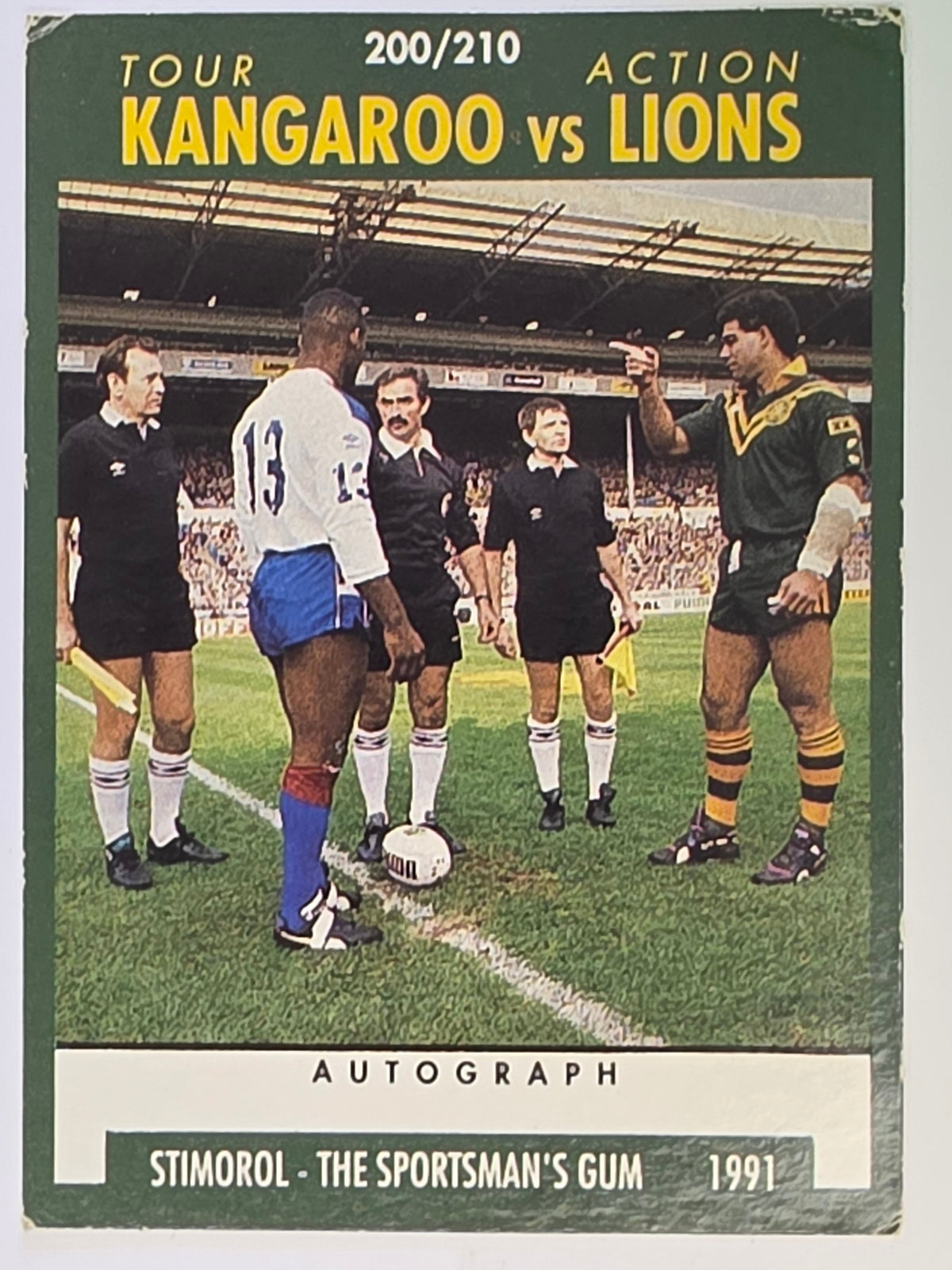 NRL 1991 Stimorol Trading Cards