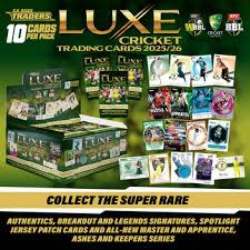 2025-26 Luxe Cricket Trading Cards