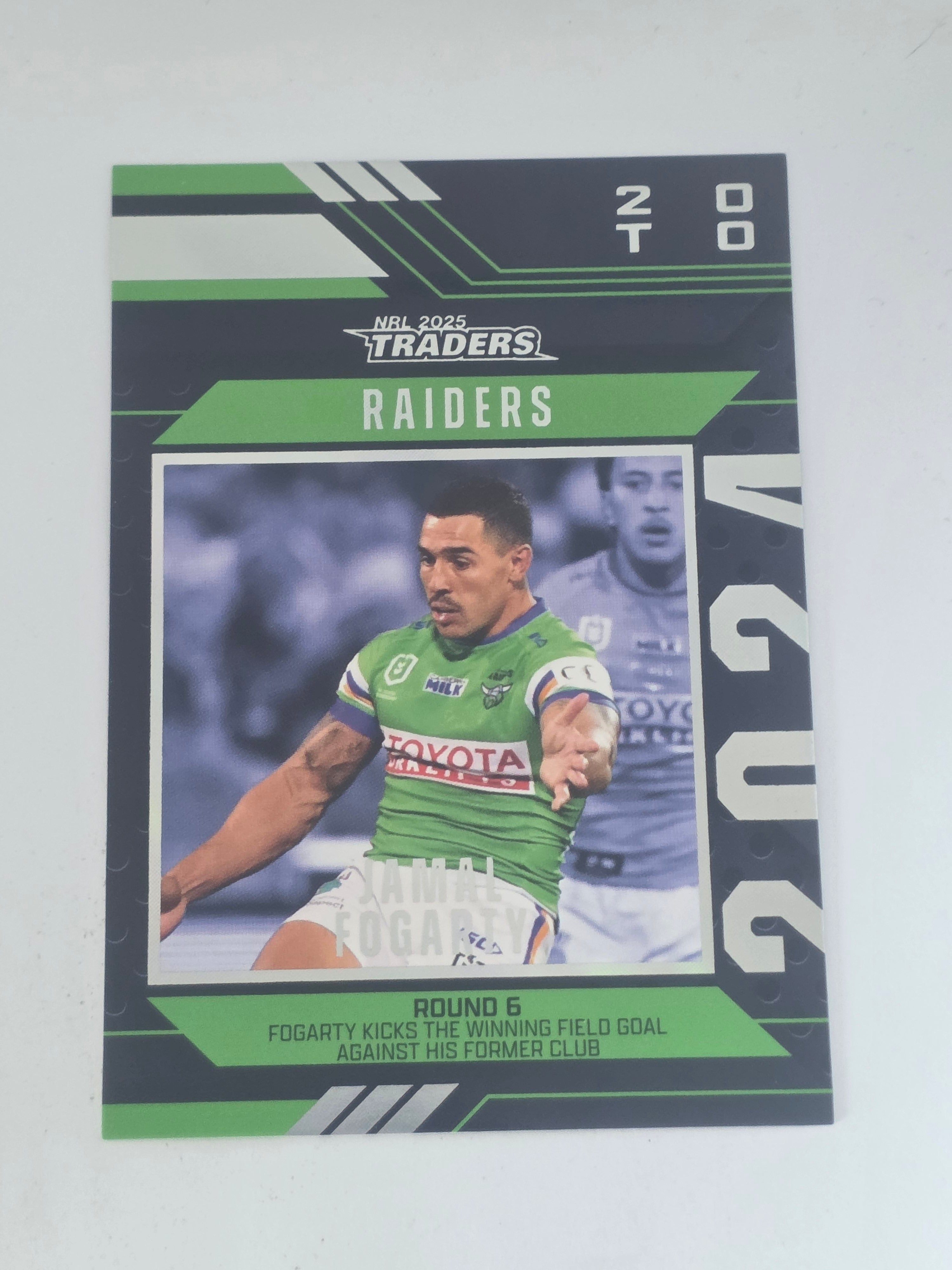 NRL 2025 Traders Season to Remember Trading Cards