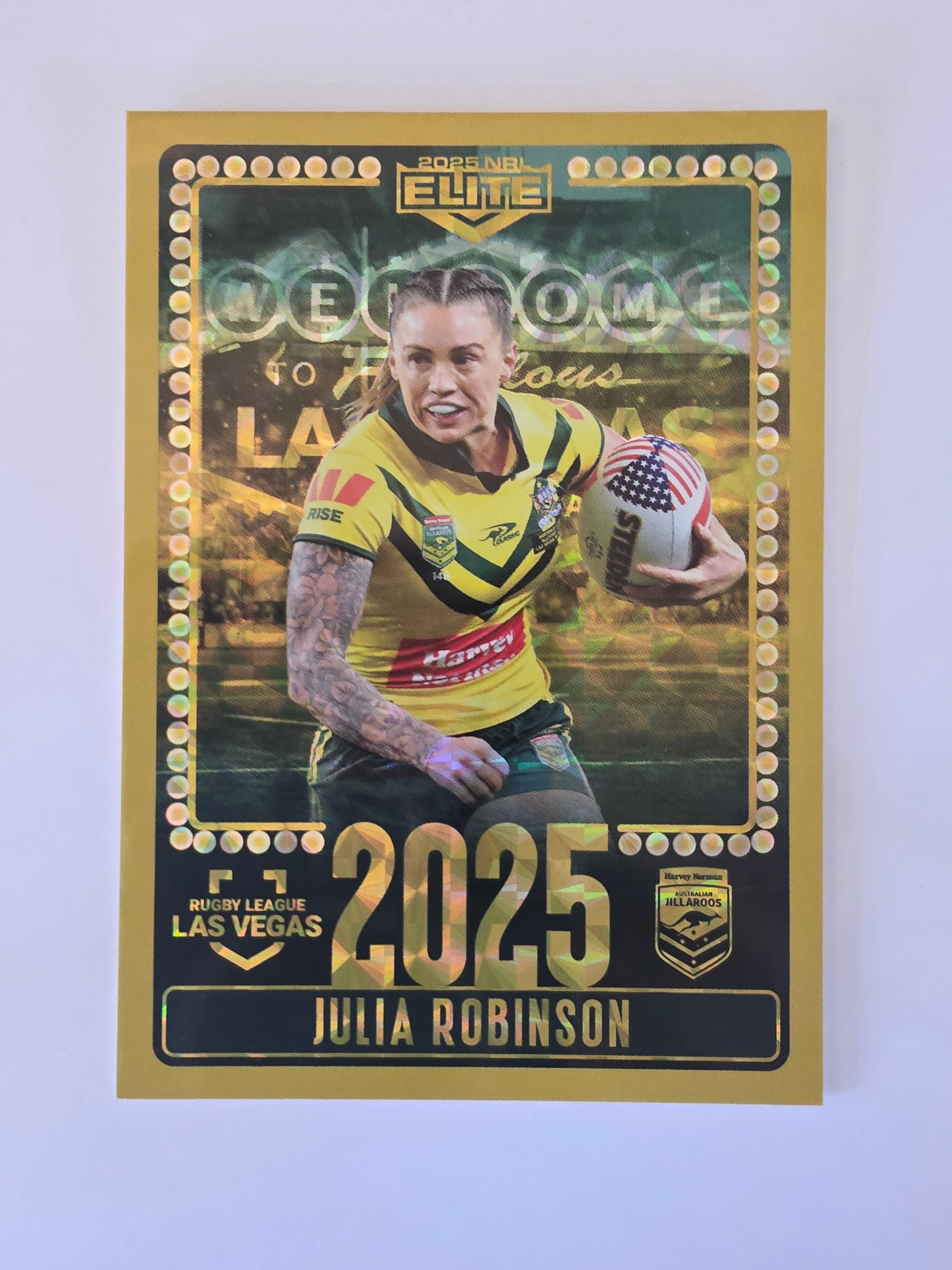 NRL 2025 Elite Vegas Round Trading Cards