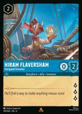 Lorcana Azurite Sea - Hiram Flaversham - Curious Inventor - #159/204 - Rare