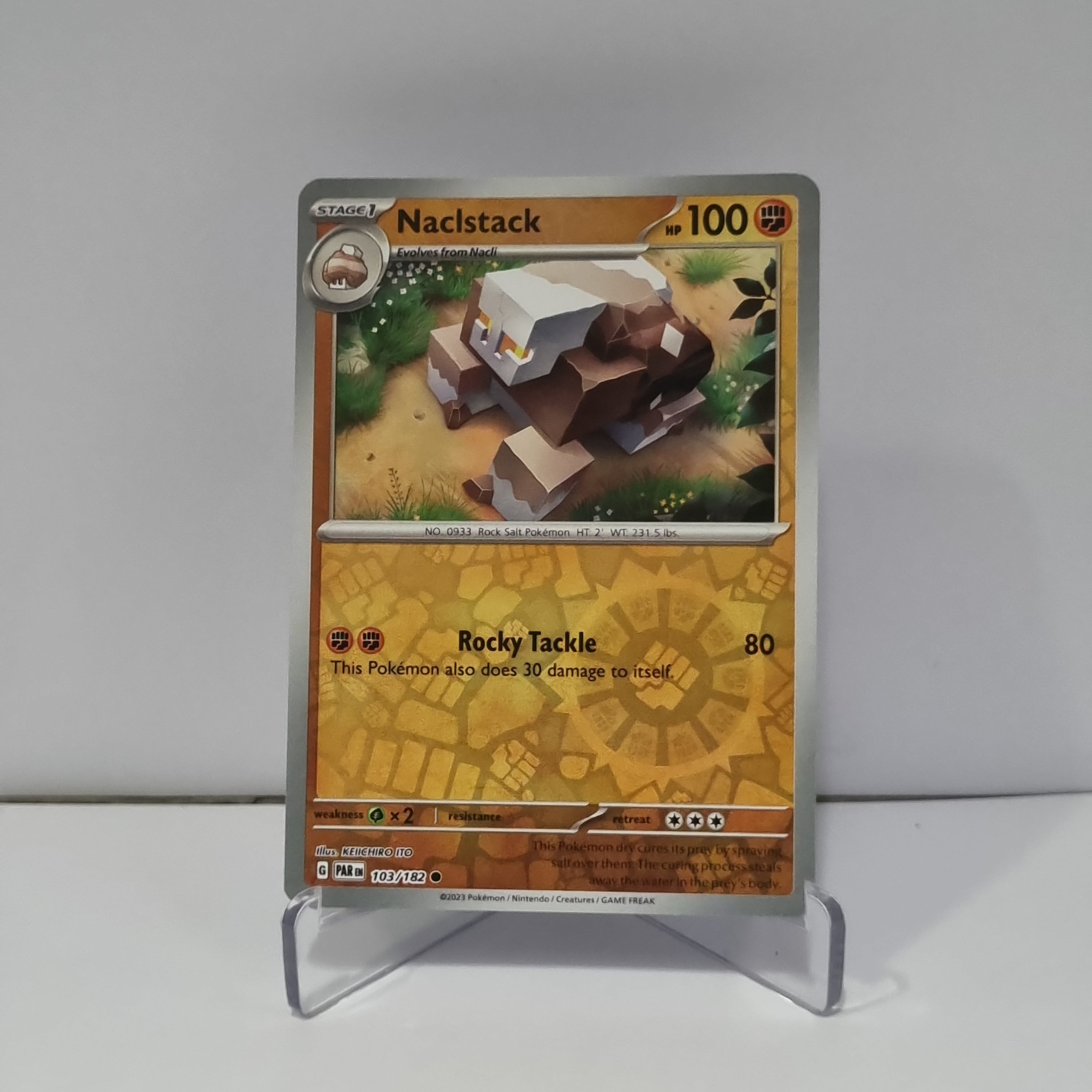 Pokemon TCG: Paradox Rift Reverse Holo card - Naclstack.