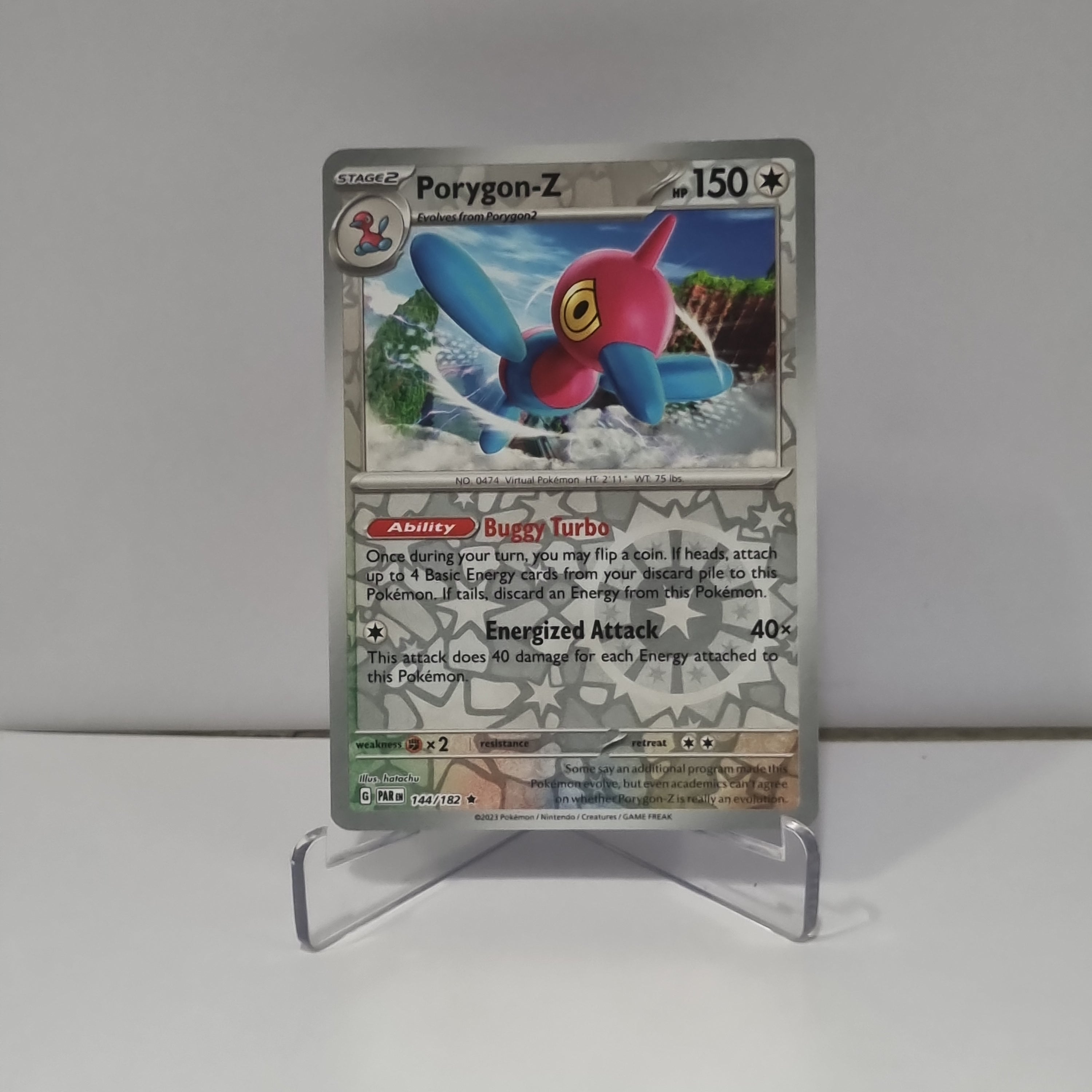Pokemon TCG: Paradox Rift Reverse Holo card - Porygon-Z.