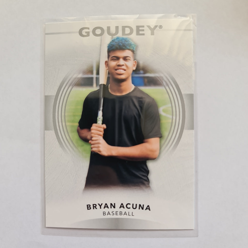 2022 Goodwin Champions - Goudey Insert - #G36 - Bryan Acuna