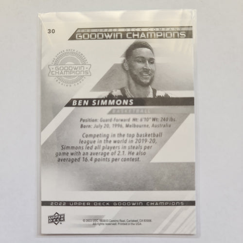 2022 Goodwin Champions - #30 - Ben Simmons