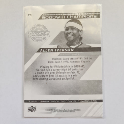 2022 Goodwin Champions - #70 - Allen Iverson