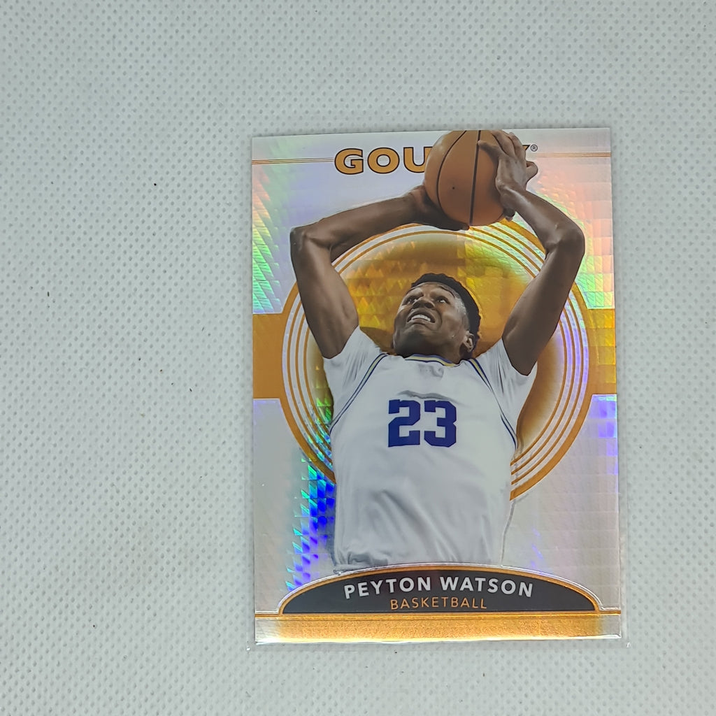 2022 Goodwin Champions Goudey Orange Prizm #GP18 Peyton Watson 251/499