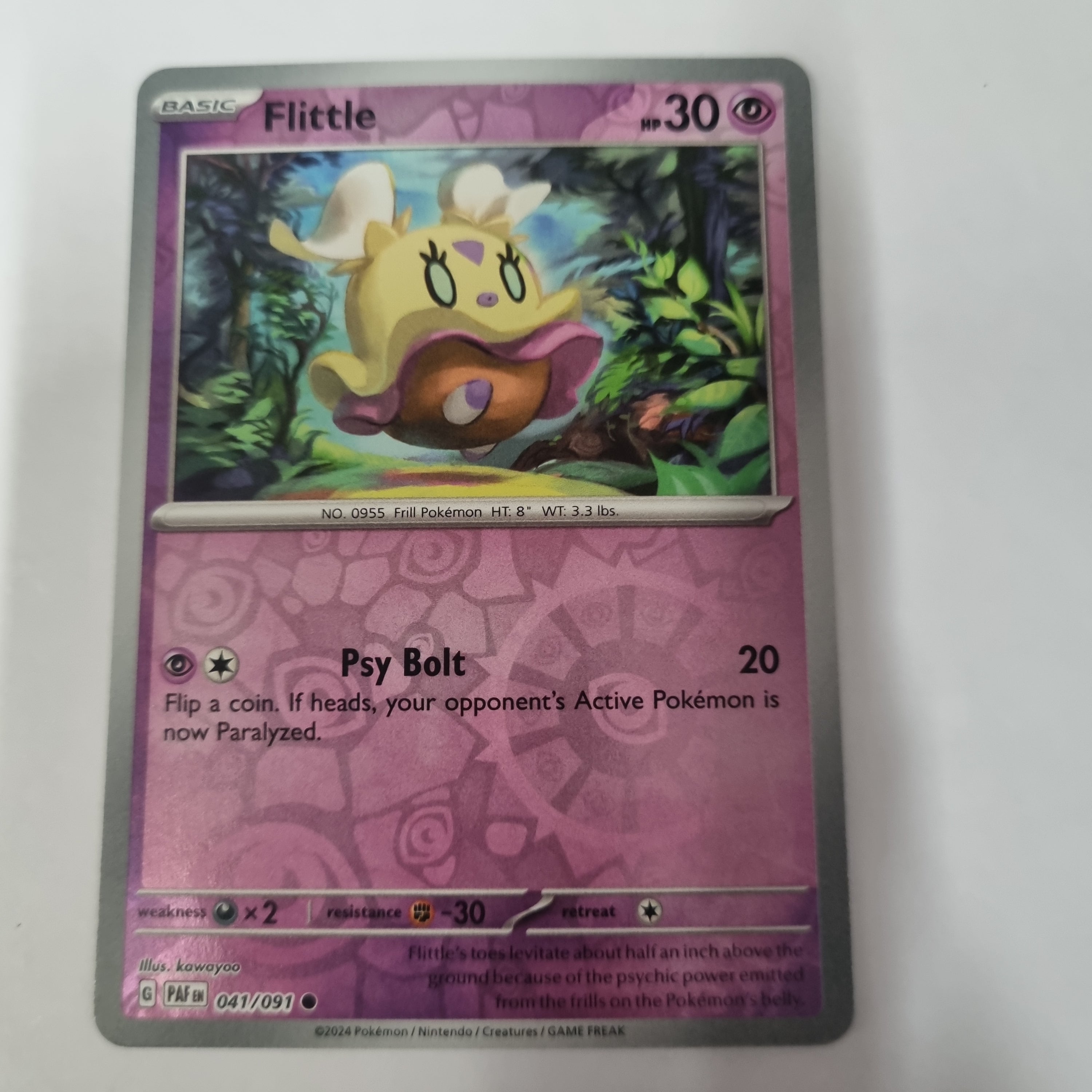 Pokemon TCG - Paldean Fates - #41 - Flittle - common - Reverse Holo