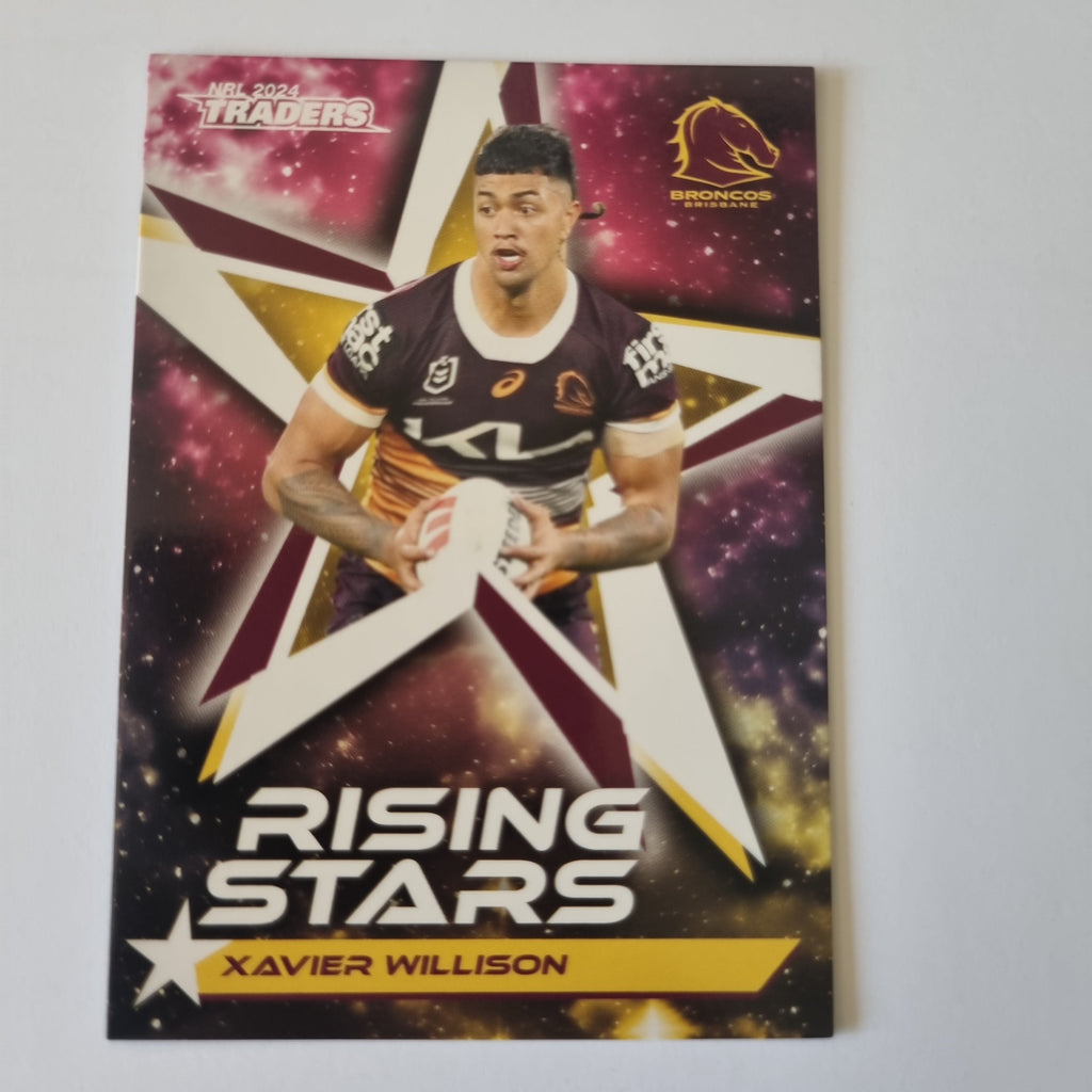 NRL 2024 Traders - Rising Stars - #RS03 - Xavier Willison - Broncos