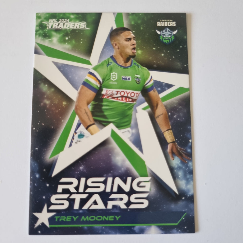 NRL 2024 Traders - Rising Stars - #RS08 - Trey Mooney - Raiders
