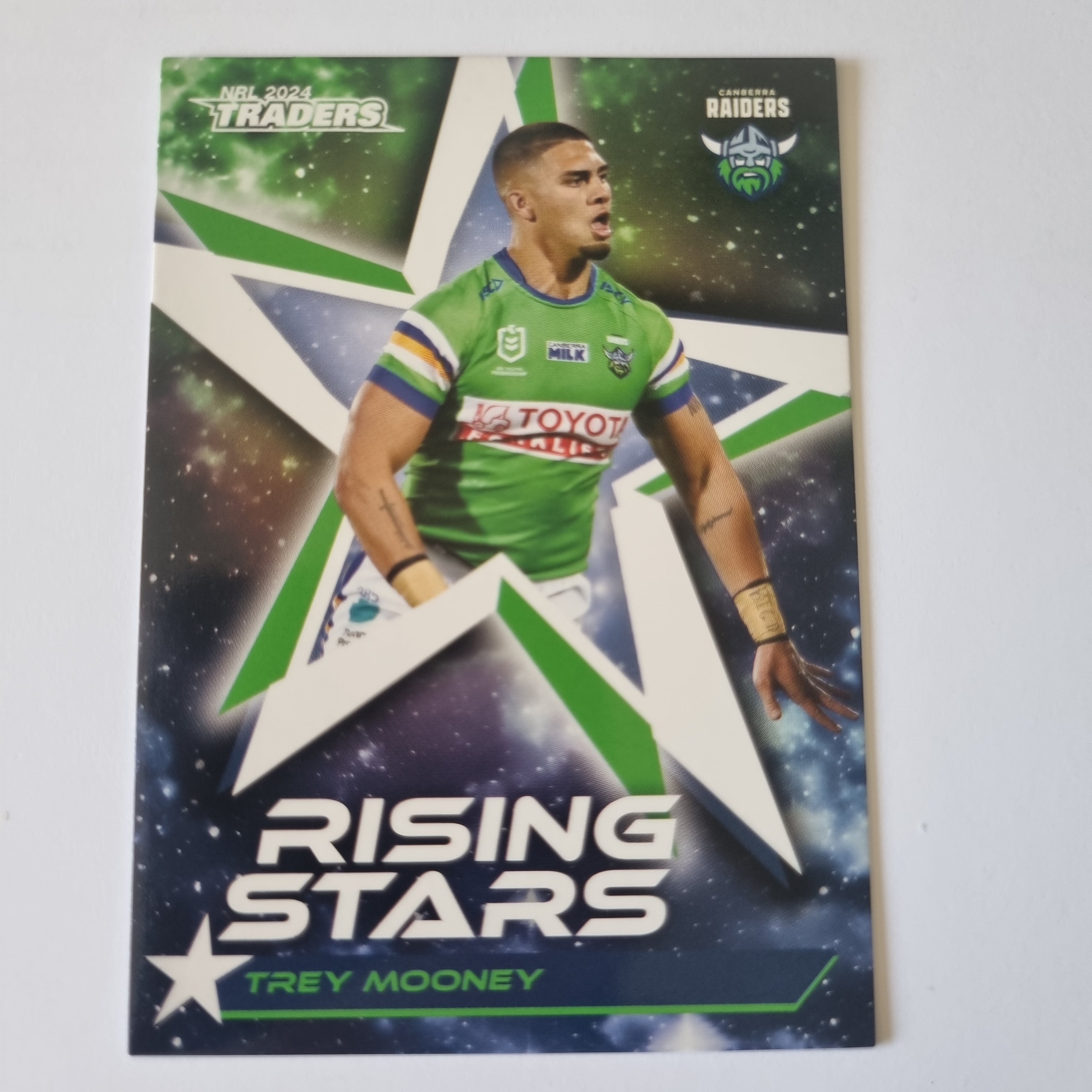 NRL 2024 Traders - Rising Stars - #RS08 - Trey Mooney - Raiders