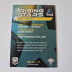 NRL 2024 Traders - Rising Stars - #RS24 - Tom Weaver - Titans