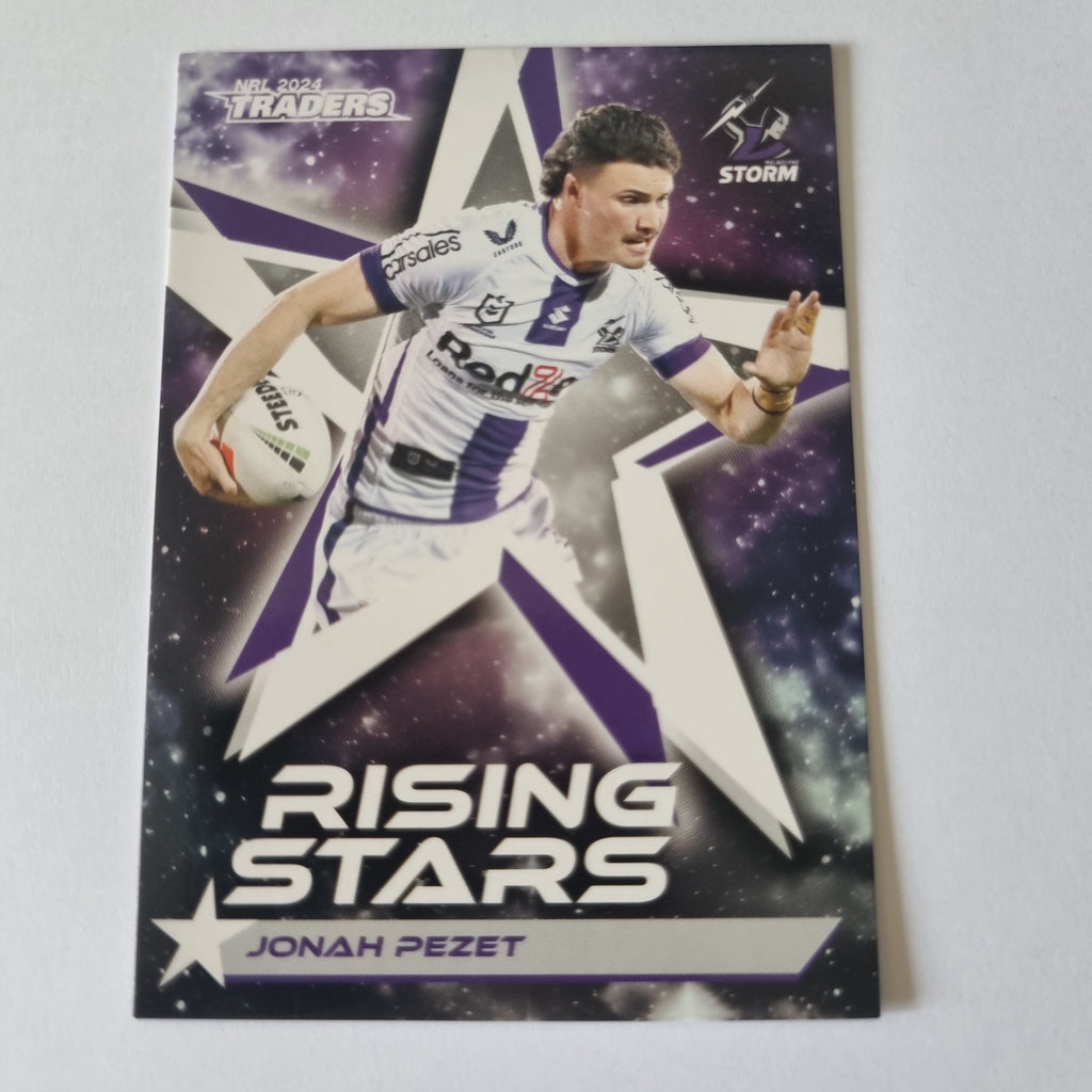 NRL 2024 Traders - Rising Stars - #RS31 - Jonah Pezet - Storm