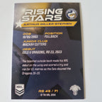 NRL 2024 Traders - Rising Stars - #RS45 - Arthur Miller-Stephen - Eels