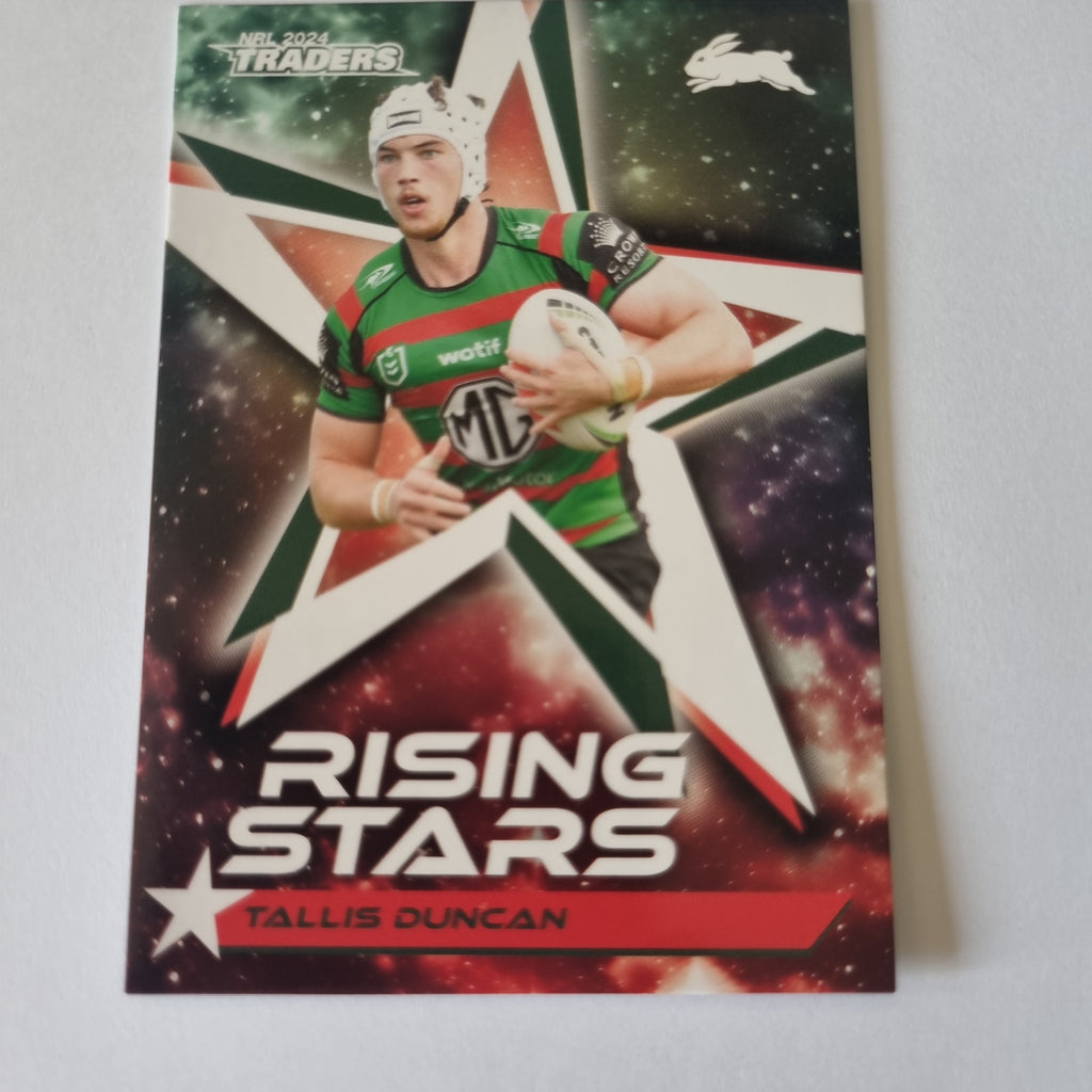 NRL 2024 Traders - Rising Stars - #RS51 - Tallis Duncan - Rabbitohs
