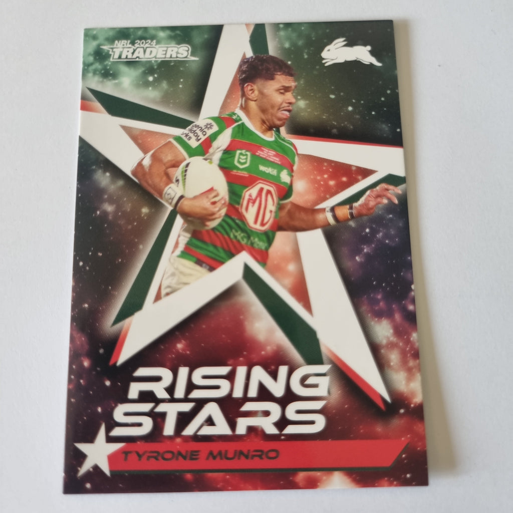 NRL 2024 Traders - Rising Stars - #RS53 - Tyrone Munro - Rabbitohs