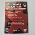 NRL 2024 Traders - Rising Stars - #RS58 - Alexis Tauaneai - Dragons