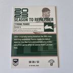 NRL 2024 Traders - Season to Remember - #SR39 - Tyrone Munro Rabbitohs