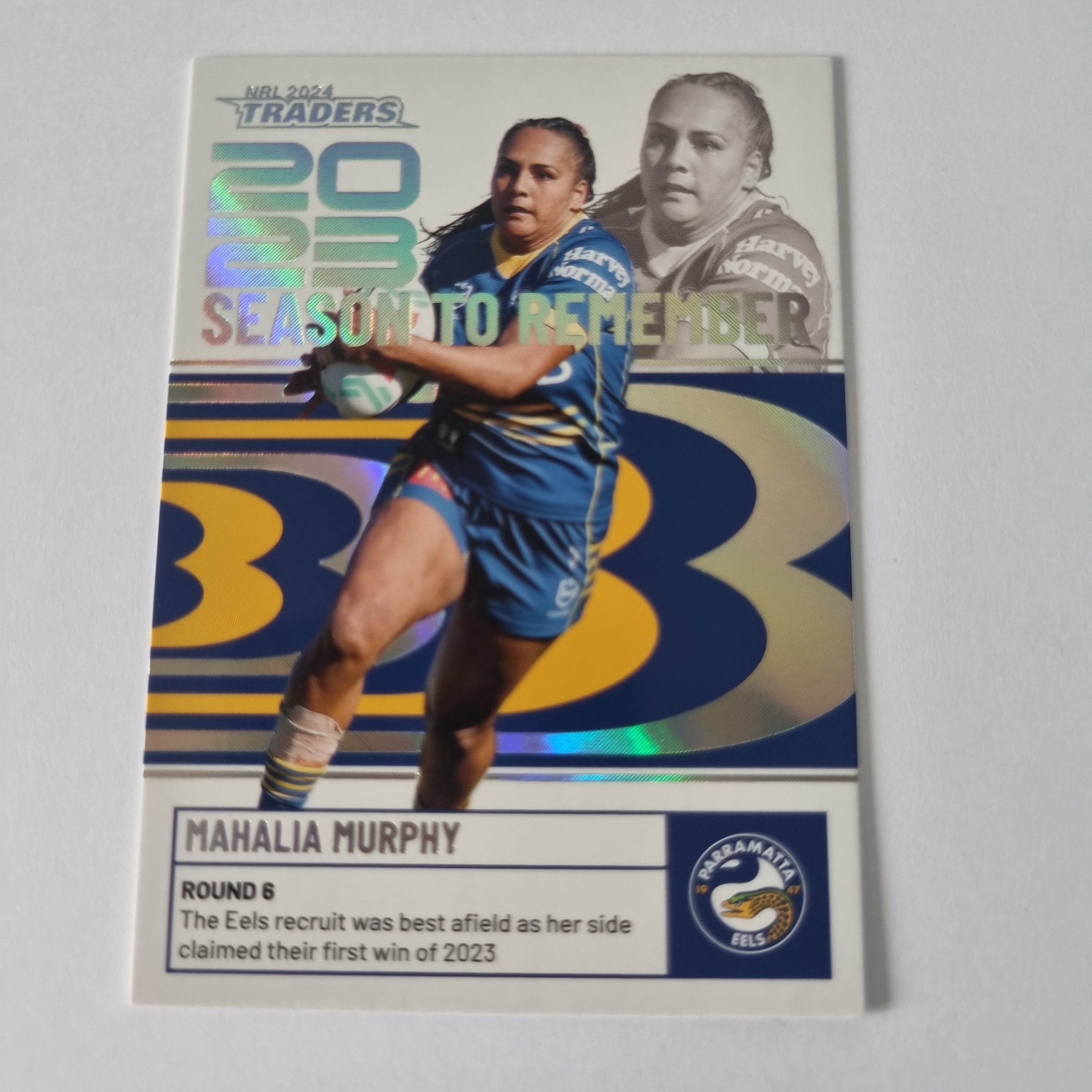 NRL 2024 Traders - Season to Remember - #SR33 - Mahalia Murphy - Eels