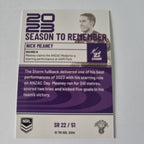 NRL 2024 Traders - Season to Remember - #SR22 - Nick Meaney - Storm
