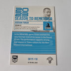 NRL 2024 Traders - Season to Remember - #SR17 - Kieran Foran - Titans