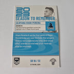 NRL 2024 Traders Season to Remember SR16 Alofiana Khan-Pereira Titans