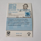 NRL 2024 Traders - Season to Remember - #SR12 - Emma Tonegato - Sharks