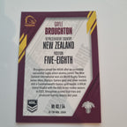 NRL 2024 Traders - World in League - #WL03 - Gayle Broughton - Broncos