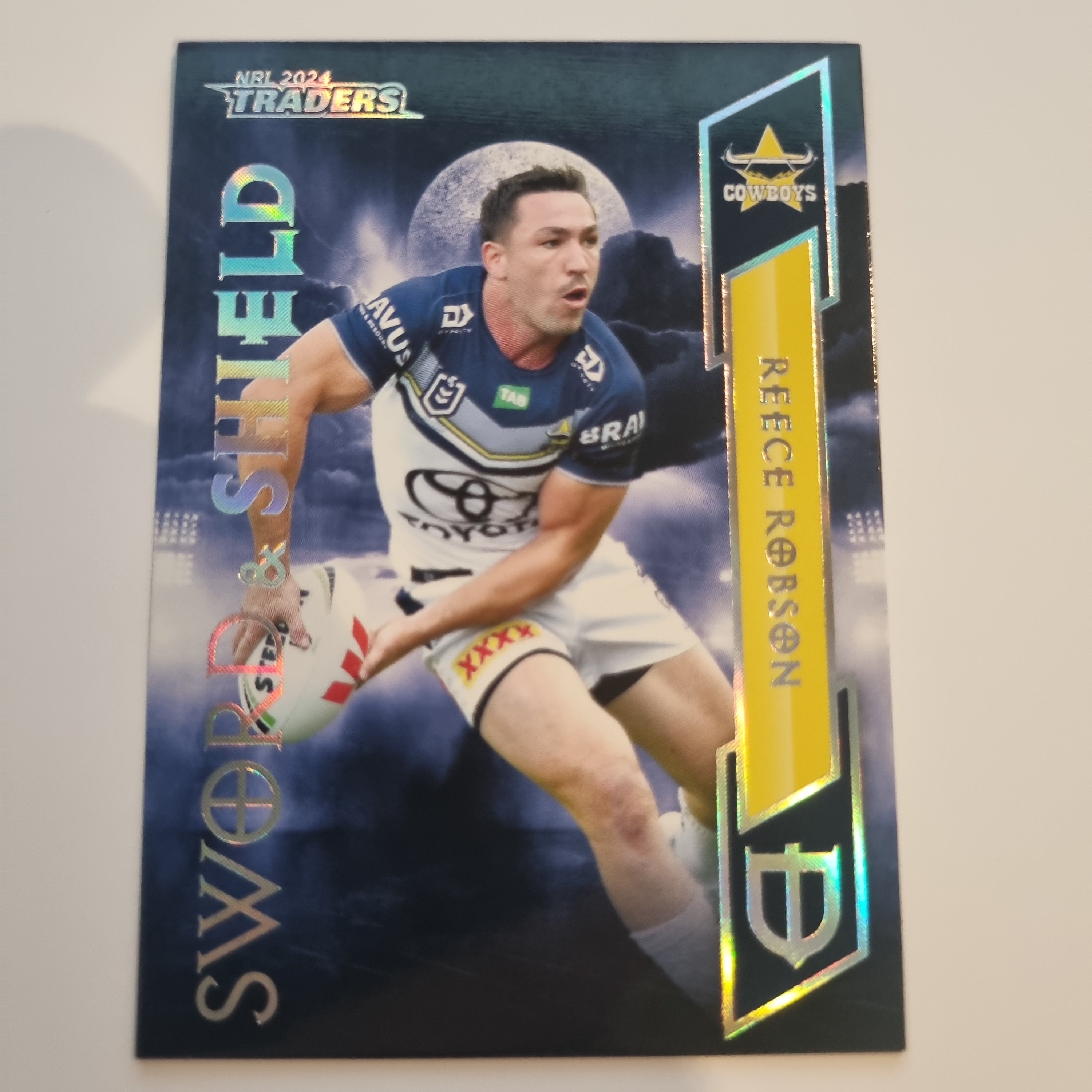 NRL 2024 Traders - Sword & Shield - SS20 - Reece Robson - Cowboys