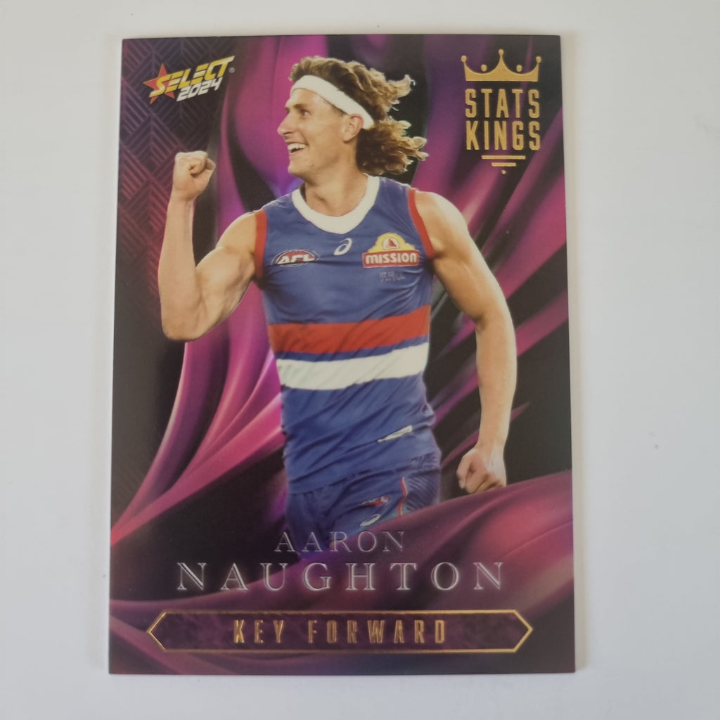 2024 Select Footy Stars - Stats Kings - #SK88 - A. Naughton - Bulldogs