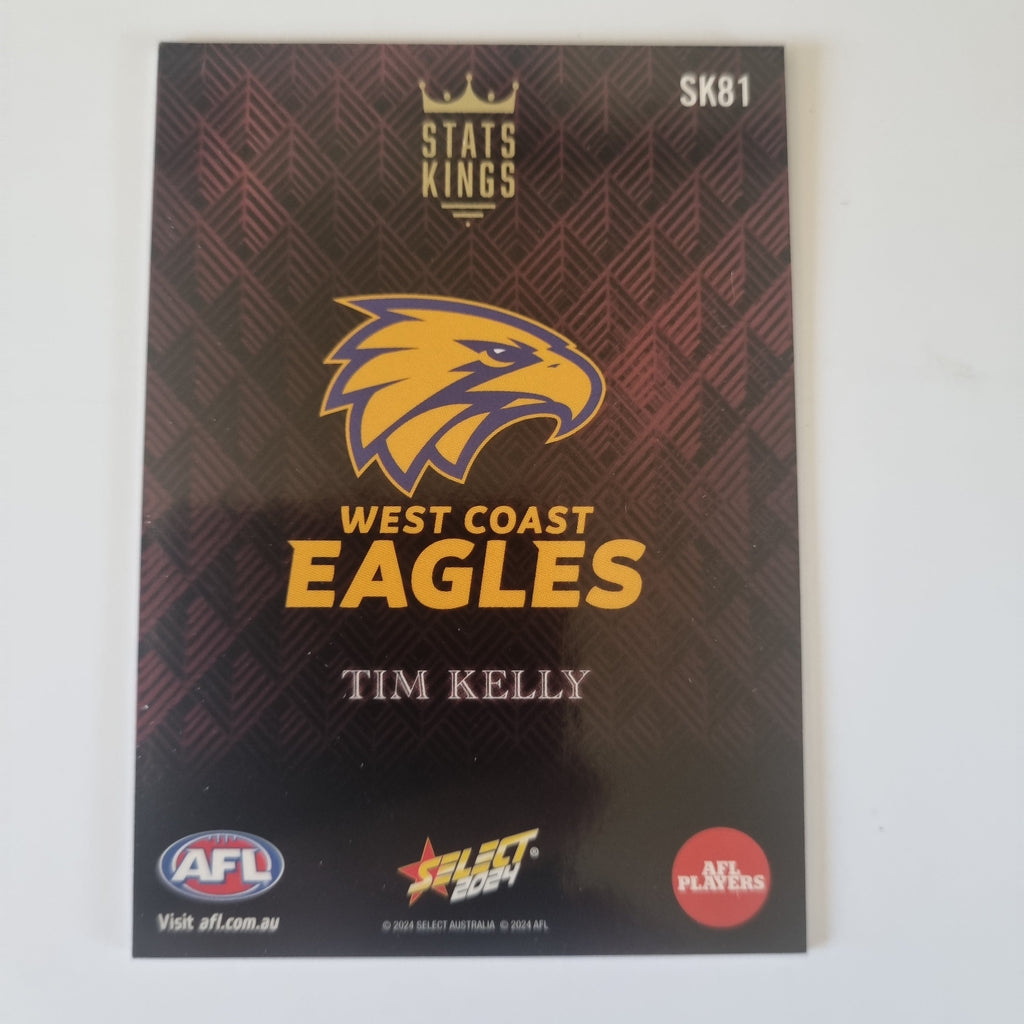 2024 Select Footy Stars - Stats Kings - #SK81 - T. Kelly - Eagles