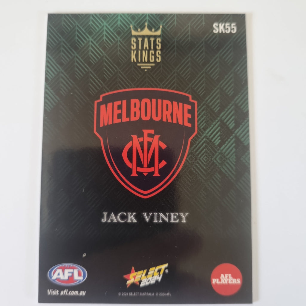 2024 Select Footy Stars - Stats Kings - #SK55 - J. Viney - Melbourne