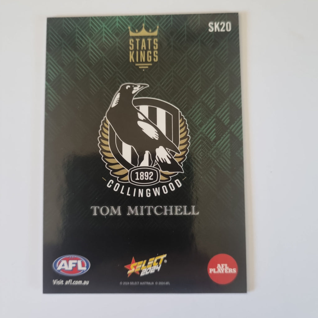 2024 Select Footy Stars - Stats Kings - #SK20 T. Mitchell Collingwood