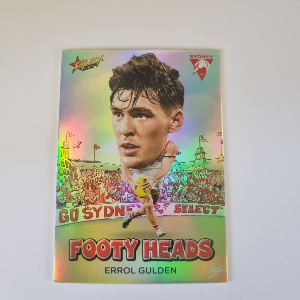 2024 Select Footy Stars - Footy Heads - FH77 - E. Gulden - Swans