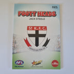 2024 Select Footy Stars - Footy Heads - FH75 - J. Steele - St Kilda