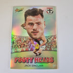 2024 Select Footy Stars - Footy Heads - FH74 - J. Sinclair - St Kilda