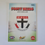 2024 Select Footy Stars - Footy Heads - FH74 - J. Sinclair - St Kilda