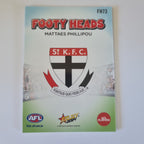 2024 Select Footy Stars - Footy Heads - FH73 - M. Phillipou - St Kilda
