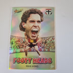 2024 Select Footy Stars - Footy Heads - FH71 - M. King - St Kilda
