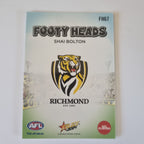 2024 Select Footy Stars - Footy Heads - FH67 - S. Bolton - Richmond