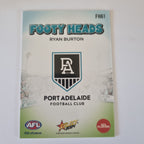 2024 Select Footy Stars - Footy Heads - FH61 - R. Burton - Port