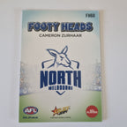 2024 Select Footy Stars - Footy Heads - FH60 - C. Zurhaar - Nth Melb